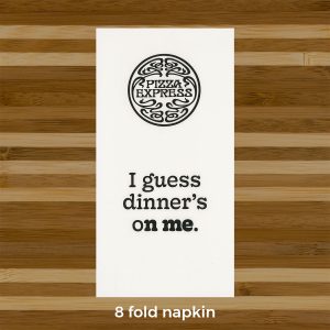 8 fold napkin